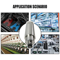 Moteur de broche à puissance constante refroidi par eau HLTNC HQD GDK125-9-15Z 5,5 kW 15000 tr/min ER32 pour gravure de moules métalliques CNC