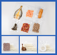 Sachet sous vide thermoscellable en NYLON/PP imprimé en gravure transparente - Résistant à 105 degrés - Compatible congélateur et micro-ondes - Pour saucisses et biscuits