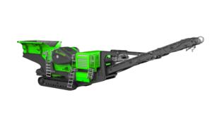 Çeneli Kırıcı + Besleyici + Bantlı Konveyör 3'ü 1 Arada Paletli Mobil Çeneli Kırıcı Kompakt Tasarım Kaya İlk Kırma Tesisi - Product Image 2