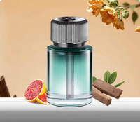 Difusor de Aroma Inteligente para Auto con Inducción, Atomización Ultrasónica, Ambientador Recargable con Encendido/Apagado Automático, Rociador de Perfume para Auto