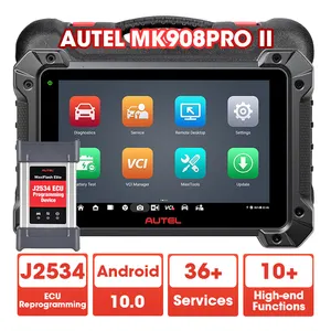 Autel maxicom mk908pro ii mk908p mk908 ماسح ضوئي للسيارة برمجة J2534 ecu تحديث أدوات البرمجة من autel maxisys pro ms908p