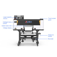 Impresora plana de 30cm con lámpara LED DE RAYOS UV A4 multifuncional de alta calidad con cabezal de impresión XP600, nuevas impresoras Epson de tinta UV automáticas