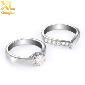 European American-style Fashion Trendy 18K <b>Gold</b> Plated 10K <b>Gold</b> <b>Rings</b> <b>Set</b> Unisex Personalized Minimalist Geometric Shape Office - Product Image 3