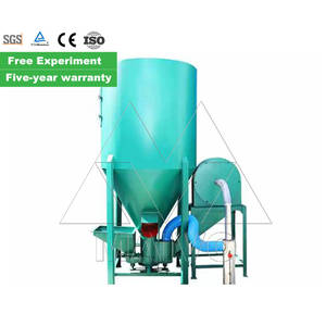 Mezclador y trituradora de alimentación autocebante de 2000kg Trituradora y mezcladora de alimentación animal de tipo vertical para - Product Image 1