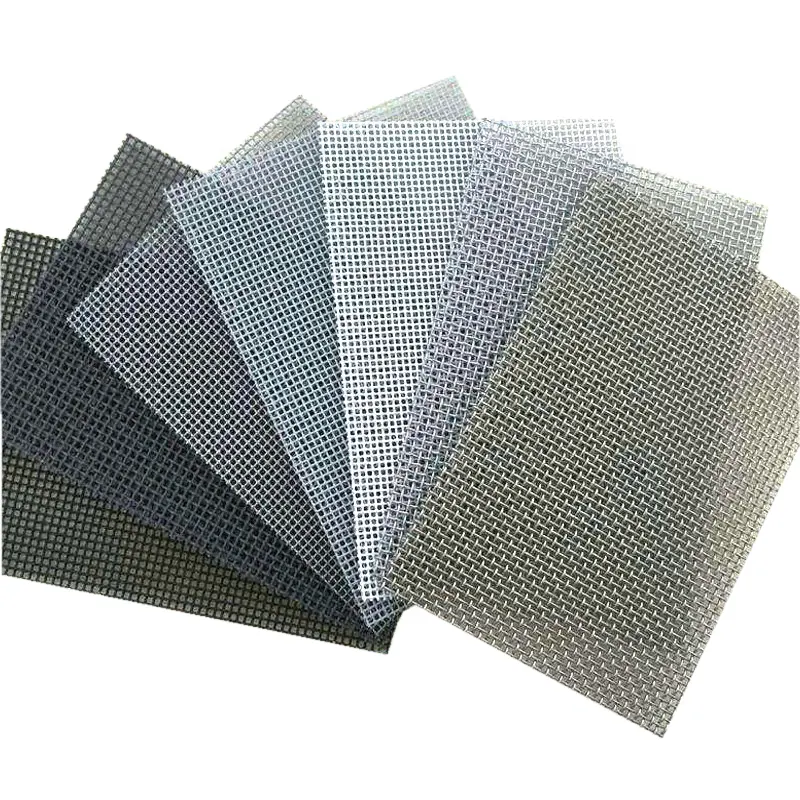 Diamond Mesh Security Balcony Mesh Anti-theft Stainless Steel Quality Assurance Heat Resistant Mesh High Quality Screen Woven