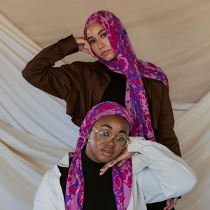 Bán buôn OEM Ombre hijab in Đá Cẩm Thạch Phương thức hijab khăn bông Viscose tre phương thức không nhìn thấy thông qua mềm in phương thức hijab - Product Image 2