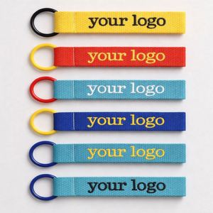 Llavero Bordado con Marca y Fuente Personalizada, Ideal para Regalos Corporativos, Artículos Promocionales y Marketing Empresarial - Product Image 3