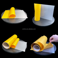 210um 0.21mm Flexible PET Polycarbonate LED Lumière Adhésif Diffusé Coupe à la Taille Traitement En Plastique Optique Diffusion Film Feuilles