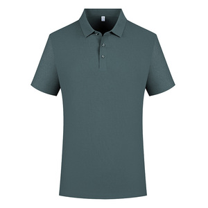 Ice Silk Non-marking Workwear POLO <b>Shirt</b> <b>Summer</b> <b>Men's</b> Light Business Lapel T-<b>shirt</b> Shirtcustomised - Product Image 3