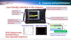 Analyseur de spectre W&F Onefind WF4024C, plage de fréquences 9 kHz-9 GHz, analyseur de spectre portable, identique à RS - Product Image 6