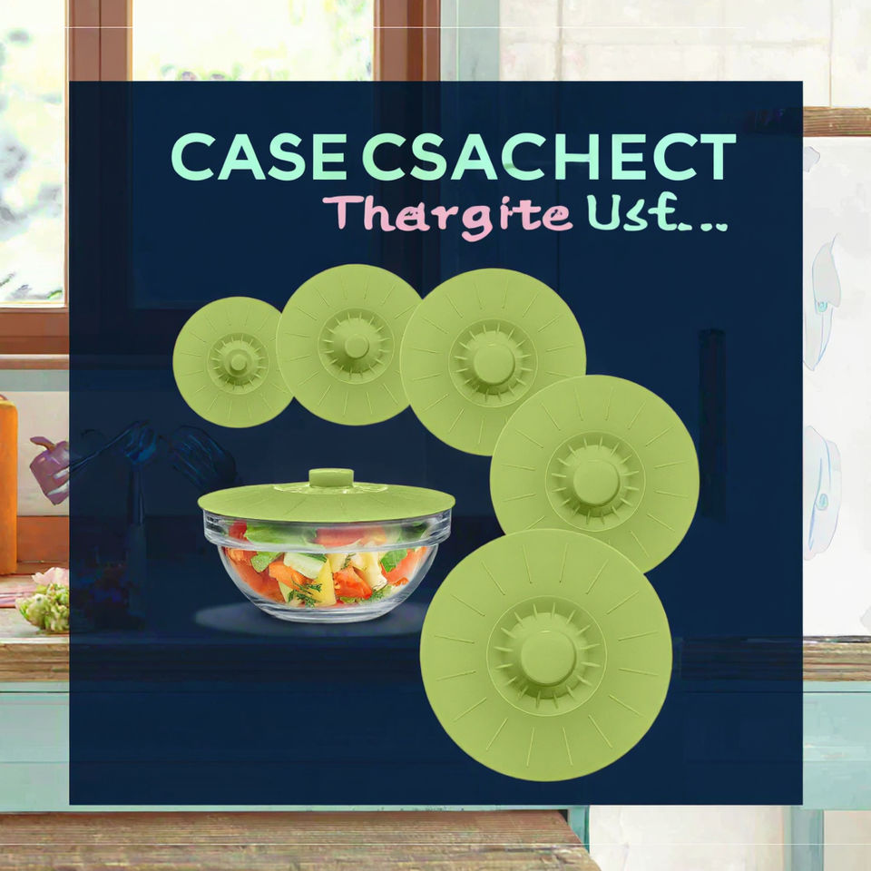 BPA-Free Food Grade Silicone Suction Lids - Eco-Friendly Microwavable Bowl Covers by Shenzhen Yuanqi