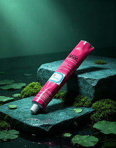 Tubo Exprimible de Aluminio Rosa Brillante con Impresión Personalizada, Envase OEM de 90 ml para Crema de Coloración Capilar Profesional y Fórmulas de Salón - Product Image 4