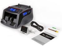 Machine de comptage de billets intelligente FENGJIN avec écran LCD, modèle FJ-2828 en plastique