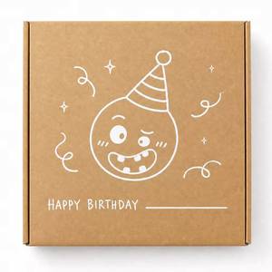 Boîtes d'expédition personnalisées écologiques avec fermeture magnétique, en carton ondulé, idéales pour les cadeaux d'anniversaire ou - Product Image 1