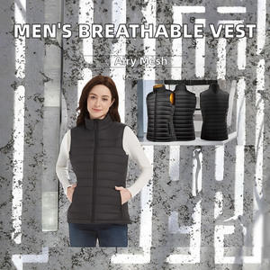 Chaleco Moldeador Transpirable e Impermeable de Malla de Nylon sin Costuras para Hombre, con Soporte de Pecho, Control Abdominal y Soporte Lumbar para Senderismo y Deportes - Product Image 2