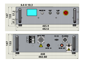 Reci 1500W 2000W 3000W sợi Laser nguồn như raycus/Max sợi Laser nguồn Rfl loạt cho cắt kim loại laser và hàn - Product Image 4