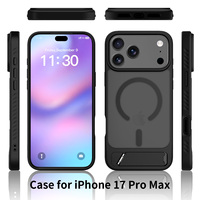 Support de charge magnétique sans fil en TPU et PC en gros, coques de téléphone en vrac pour les modèles iPhone 17 Pro et 17 Pro Max