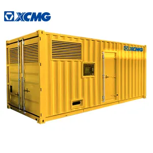 XCMG Oficial 800KW 1000KVA Motor eléctrico Diesel Set Container Generador silencioso