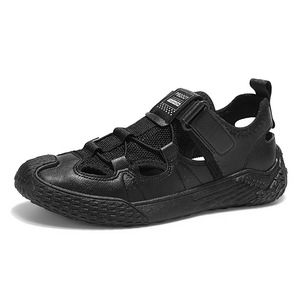 Sandalias de Verano para <span class=keywords><strong>Hombre</strong></span>, de Color Sólido, Transpirables, para Playa, <span class=keywords><strong>con</strong></span> Orificios, Modernas, Combinables <span class=keywords><strong>con</strong></span> Todo, Antideslizantes, Casuales, <span class=keywords><strong>con</strong></span> <span class=keywords><strong>Velcro</strong></span> - Product Image 6