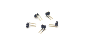 2.0mm Pitch Pin header Connector Single Row Right Angle H:2.0mm PC5.75 1*2P - Product Image 2