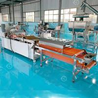 Ligne de production de tortillas entièrement automatique pour l'industrie, machine à faire des wraps de tacos au maïs