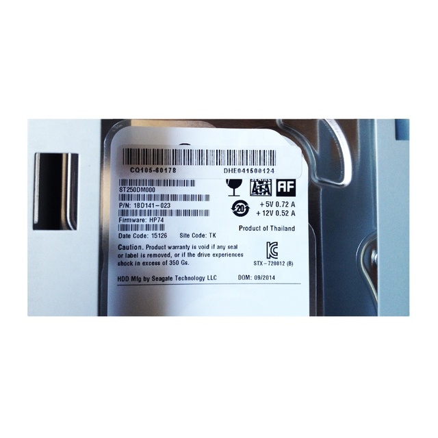 T7100 Mono Hard Drive Disk /HDD for HP Designjet T7100 Printer CQ105-67039