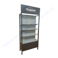 Magasin de détail personnalisé point de vente magasin étagères de sol produit de marchandise métal panneau perforé présentoir support