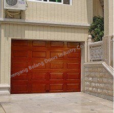 Style européen <span class=keywords><strong>Porte</strong></span> de <span class=keywords><strong>garage</strong></span> coulissante automatique Fonctionnement silencieux Inclinaison vers le haut Panneau de protection des doigts Design moderne Matériau en acier Villas - Product Image 3