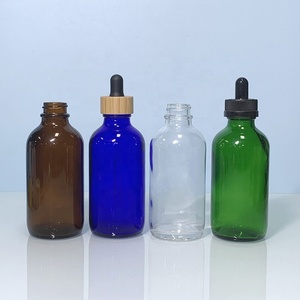 ขวดน้ำมันหอมระเหยขนาด 1 ออนซ์ สีขาว สำหรับผลิตภัณฑ์ดูแลผิวหน้าและเครา ทรงบอสตัน ขนาด 30 มล. 60 มล. ขวดแก้วแบบหยดพร้อมหลอดหยดสำหรับเซรั่ม - Product Image 4