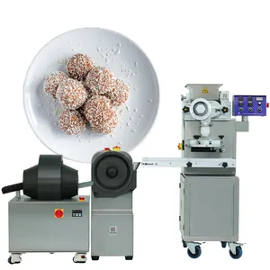 healthy fruit energy ball production line small date ball rolling machine automatic dough ball divider rounder