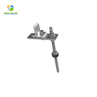 Accessoires de montage solaire KINGSOLAR, boulon de suspension galvanisé à chaud, CE ISO OEM