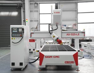 中国全自動ツール交換スイングヘッド<span class=keywords><strong>CNC</strong></span>ルーター4軸<span class=keywords><strong>CNC</strong></span>ネスティングマシン1325ウッド家具用 - Product Image 4