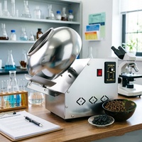 Machine de recouvrement de noix, graines, bonbons et snacks en acier inoxydable de qualité industrielle BY-300A pour l'industrie alimentaire et la boulangerie, haute capacité, facile à utiliser