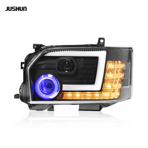 Kit de feux modifiés Jushun Hiace, phares à LED avec clignotants DRL pour Toyota Hiace Sea Lion 2005-2018 - Product Image 2