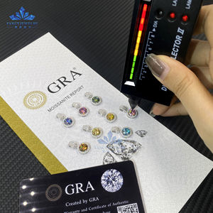 Pendentifs raffinés, breloques colorées, <span class=keywords><strong>pendentif</strong></span> en pierre précieuse Moissanite VVS, argent 925, bijoux romantiques pour hommes, femmes et filles - Product Image 5