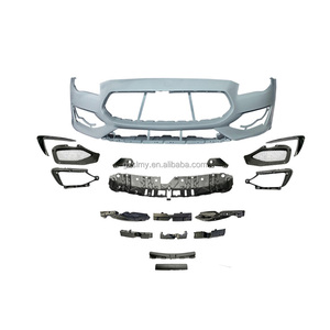 Kit de Parachoques Delantero Deportivo <span class=keywords><strong>GTS</strong></span> de Alta Calidad para <span class=keywords><strong>Quattroporte</strong></span> 2022, Color Gris, Garantía de 6 Meses - Product Image 3