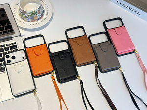 Custodia a libro di lusso in pelle PU con slot per carte, nuova cover protettiva per <span class=keywords><strong>iPhone</strong></span> 17 / <span class=keywords><strong>12</strong></span> Pro Max - Product Image 2