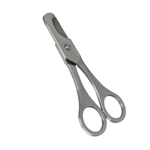 Portable En Acier Inoxydable Double Lame Cigare Cutter Argent Ciseaux Couteau Métal Fumer Accessoires Rukioo KRI0014 - Product Image 3