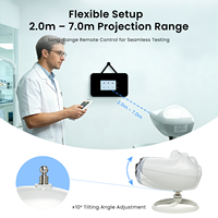 Aist Optics Projecteur de tableaux optométriques WB-1117A, instrument optique très demandé pour les cabinets d'optométrie