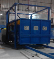 Mesin Pembengkok Kaca PLC Motor 50KW Foshan Star Layanan Profesional, Fitur Keamanan Tinggi dan Tahan Lama, 380V/50Hz