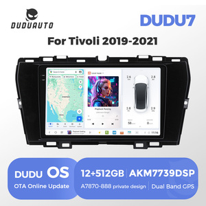 DUDUAUTO สำหรับ SsangYong <span class=keywords><strong>Tivoli</strong></span> 2019-2021 ชุดแต่งมัลติมีเดียในรถยนต์ระบบ Android พร้อมบลูทูธ ระบบนำทาง Car-play และจอภาพมองหลัง - Product Image 1