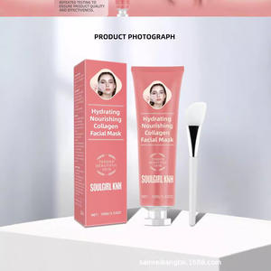 Mascarilla Facial Desprendible con Extracto de Colágeno Vegetal para <span class=keywords><strong>Arrugas</strong></span> en la <span class=keywords><strong>Frente</strong></span>, para Hombres y Mujeres, Diseño de Personajes de Sichuan, Reafirmante, Hidratante - Product Image 2