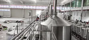 Sistema de fabricação de cerveja 5000L 4 vasos