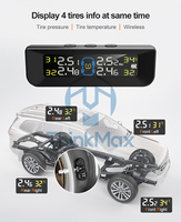 Sensor Internal TPMS surya tahan lama, cocok untuk semua mobil Model 433.92mhz layar LCD sistem monitor tekanan ban TPMS