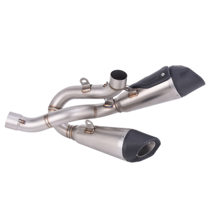 Sistema de Escape Doble para Motocicleta, Silenciador Doble Completo con Cabezal Frontal para <span class=keywords><strong>Ducati</strong></span> Panigale Streetfighter <span class=keywords><strong>V4</strong></span> 2018-2024 - Product Image 5