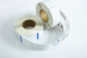 Usine en gros Logo personnalisé imprimable papier thermique <span class=keywords><strong>avion</strong></span> rfid uhf <span class=keywords><strong>étiquette</strong></span> de bagage pour le voyage. - Product Image 6