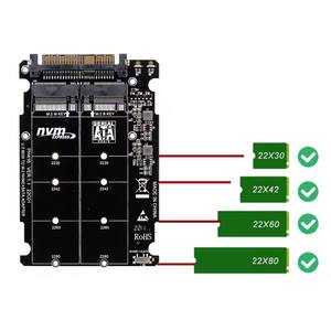 محول <span class=keywords><strong>2</strong></span> في 1 من <span class=keywords><strong>M</strong></span>.<span class=keywords><strong>2</strong></span> إلى U.<span class=keywords><strong>2</strong></span> محول NVMe SATA-Bus لـ NGFF SSD إلى منتجات PCI-e U.<span class=keywords><strong>2</strong></span> متوفرة بالمخزون - Product Image 2