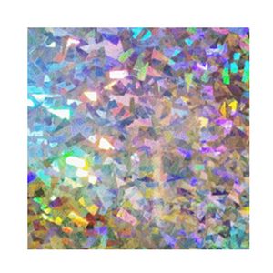 Custom <b>A4</b> Holographic Laser Label Paper Waterproof Printed Sticker Hard Temper Sheet in Roll Pattern Product Category Metal Foil - Product Image 2