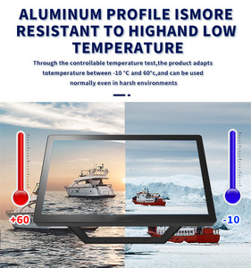 Moniteur Industriel Tactile Étanche IP67 de 21,5 Pouces pour Marine/Yachts, 1000-1500 Nits, Extérieur, Liaison Ag+Verre - Product Image 3