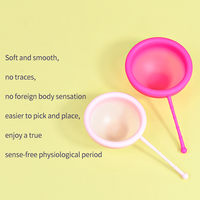 Disque menstruel en silicone Furuize pour femmes, sûr pour les règles, OEM ODM, emballage privé, logo laser LOG0, disque menstruel en stock